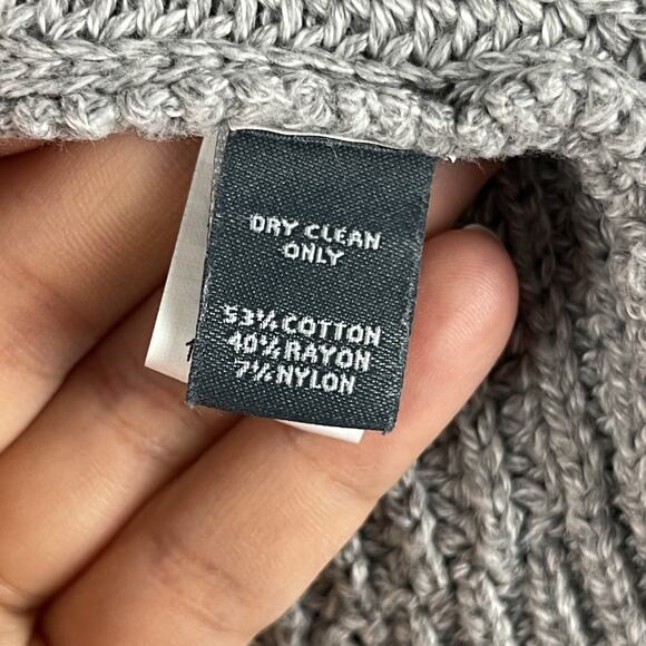 Bonobos Shawl Collar Cardigan Sweater Mens Large Gray Slim Fit Ribbed Grandpa - Picture 7 of 15